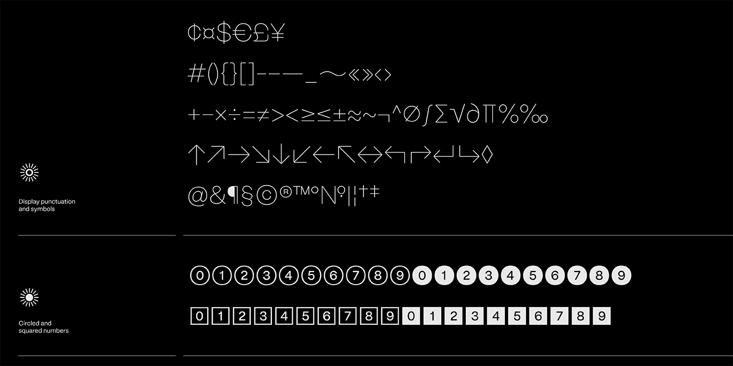 Пример шрифта Mori Gothic Normal